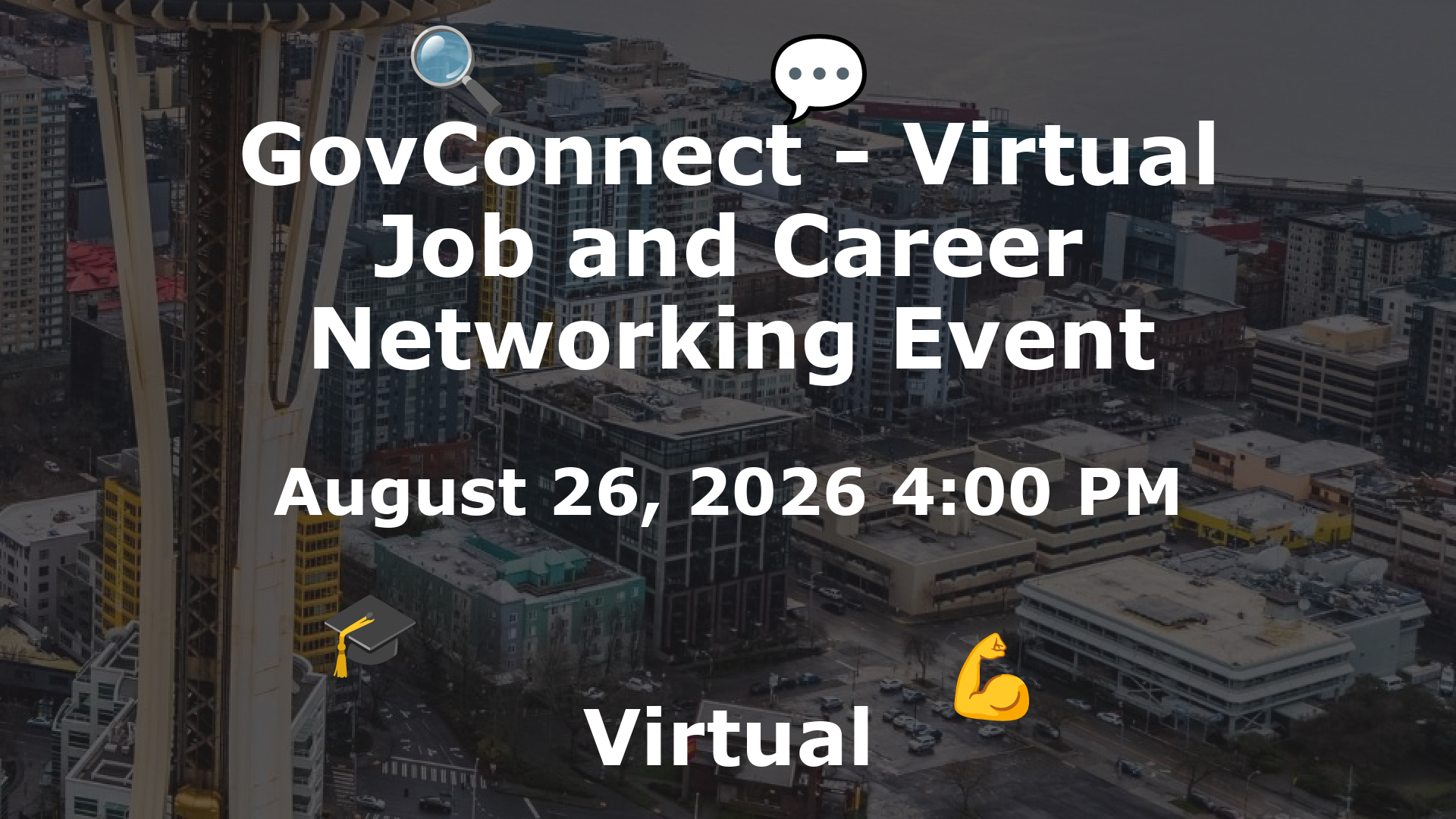 GovConnect - Virtual Job and Career Networking Event event image